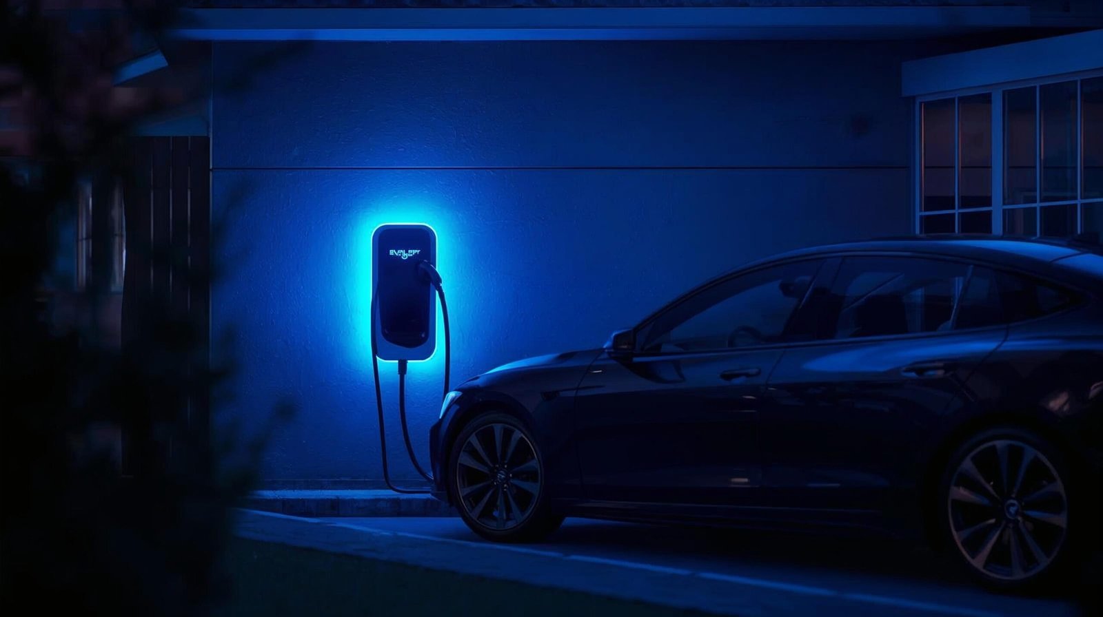 Borne de recharge électrique