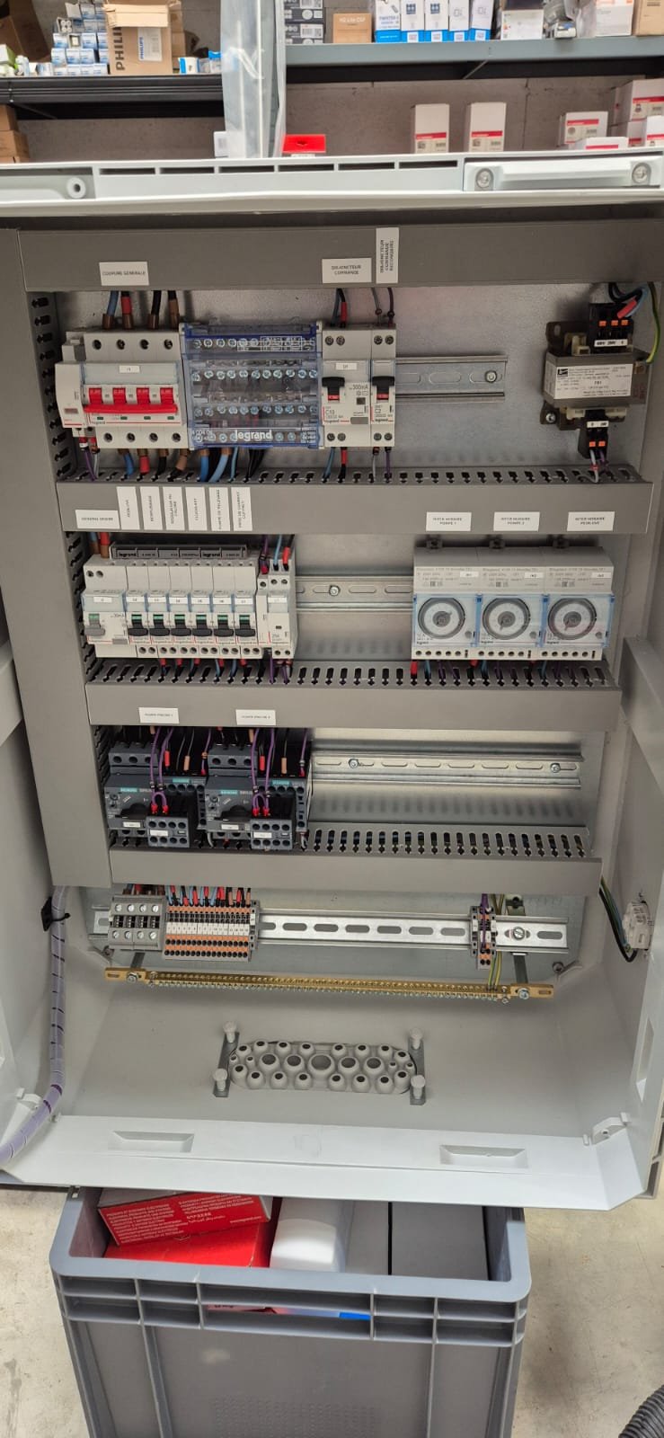 Installation tertiaire